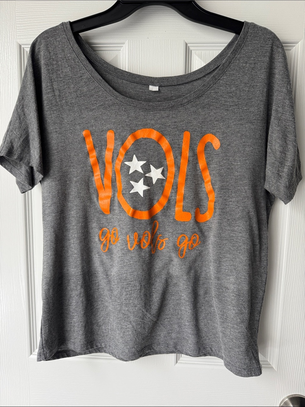Gray "VOLS" Orange Graphic Tee